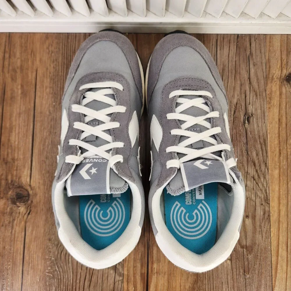 Converse Omega Trainer Sneakers Womens Size 7.5 Gray Sharkskin Training Shoes